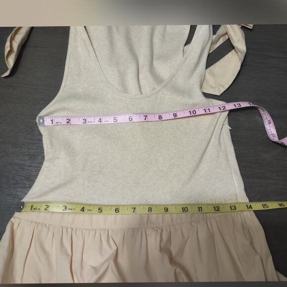 Ulla Johnson Hope Tiered Tie Shoulder Cotton Dress Size Medium Summer Wedding - Picture 7 of 16